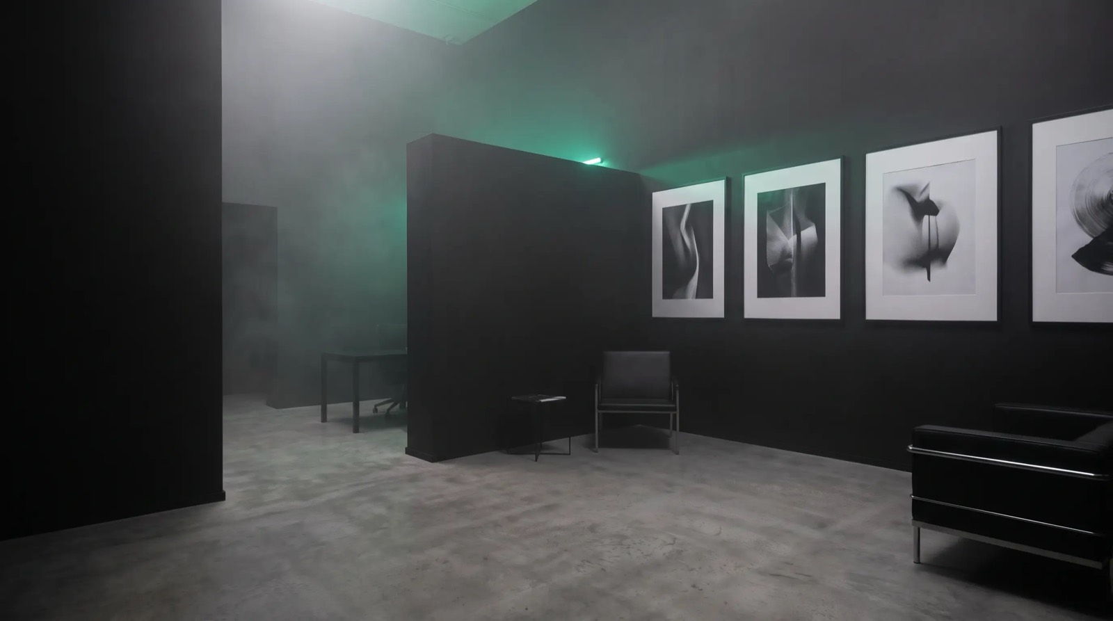 Das Studio von Maison Noir bei der Arbeit an einer Markenwelt